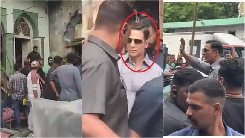 Akshay Kumar: ಜಾಮಾ ಮಸೀದಿ ಬಳಿ ಕಾಣಿಸಿಕೊಂಡ ಅಕ್ಷಯ್ ಕುಮಾರ್; ಸುತ್ತುವರಿದ ಅಭಿಮಾನಿಗಳು