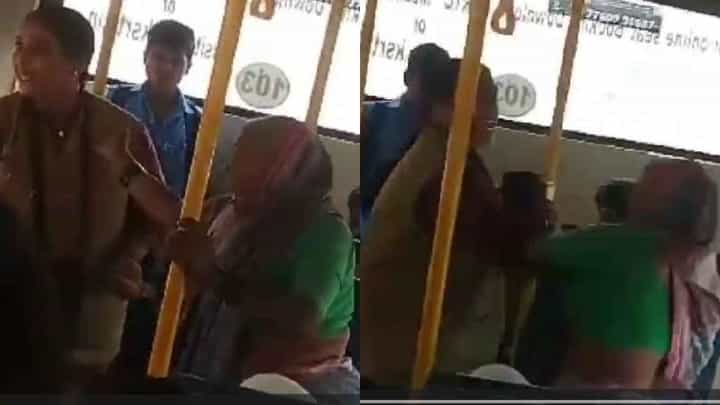 Hubballi News: ಬಸ್ಸಿನಲ್ಲಿ ವೃದ್ದೆಗೆ ಕಪಾಳಮೋಕ್ಷ ಮಾಡಿದ ಕಂಡಕ್ಟರ್, ವಿಡಿಯೋ ವೈರಲ್ Hubballi News: ಬಸ್ಸಿನಲ್ಲಿ ವೃದ್ದೆಗೆ ಕಪಾಳಮೋಕ್ಷ ಮಾಡಿದ ಕಂಡಕ್ಟರ್, ವಿಡಿಯೋ ವೈರಲ್