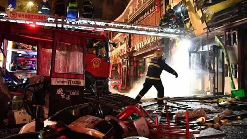 China Restaurant Explosion: ಚೀನಾದ ರೆಸ್ಟೋರೆಂಟ್ನಲ್ಲಿ ಭಾರಿ ಸ್ಫೋಟ: 31 ಮಂದಿ ಸಾವು