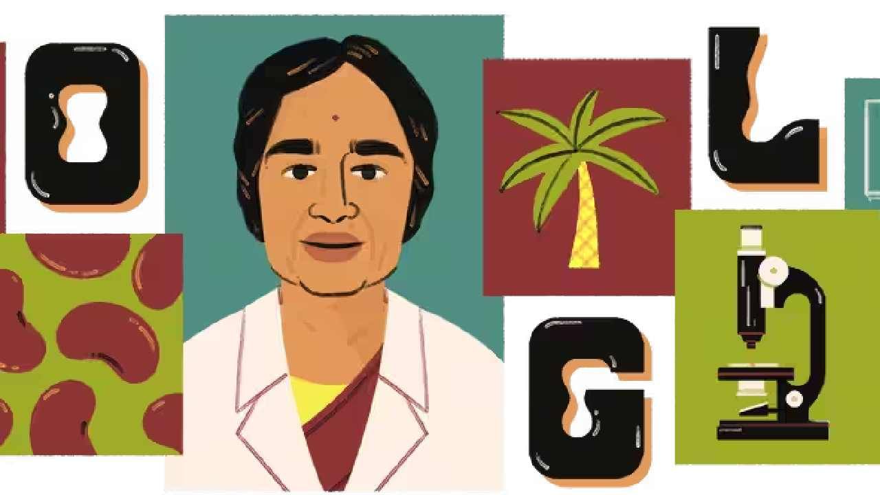 Google Doodle: ವೈಜ್ಞಾನಿಕ ಕ್ಷೇತ್ರದಲ್ಲಿ ಪಿಎಚ್ಡಿ ಪಡೆದ ಭಾರತೀಯ ಮೊದಲ ಮಹಿಳೆ ಡಾ ಕಮಲಾ ಸೊಹೊನಿಗೆ ಗೂಗಲ್ ಗೌರವ Google Doodle: ವೈಜ್ಞಾನಿಕ ಕ್ಷೇತ್ರದಲ್ಲಿ ಪಿಎಚ್ಡಿ ಪಡೆದ ಭಾರತೀಯ ಮೊದಲ ಮಹಿಳೆ ಡಾ ಕಮಲಾ ಸೊಹೊನಿಗೆ ಗೂಗಲ್ ಗೌರವ
