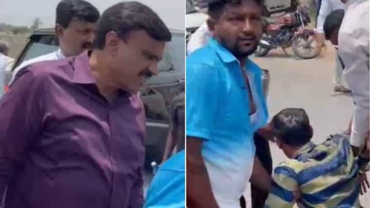 ಹಿಟ್ & ರನ್ ಅಪಘಾತ: ಗಾಯಾಳುವಿಗೆ ನೆರವಾದ ಶಾಸಕ ಜನಾರ್ದನ ರೆಡ್ಡಿ ಹಿಟ್ & ರನ್ ಅಪಘಾತ: ಗಾಯಾಳುವಿಗೆ ನೆರವಾದ ಶಾಸಕ ಜನಾರ್ದನ ರೆಡ್ಡಿ