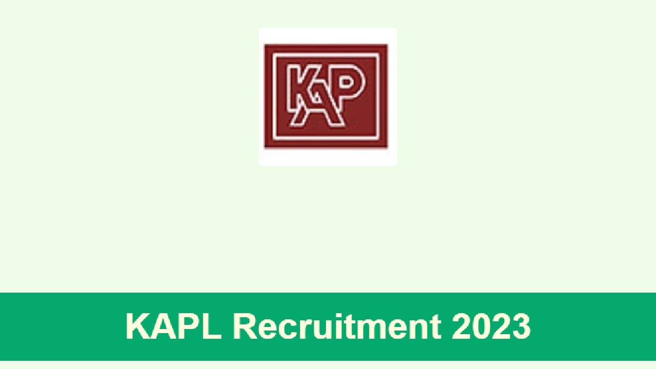 KAPL Recruitment 2023: 17 ವೃತ್ತಿಪರ ಸೇವಾ ಪ್ರತಿನಿಧಿ, ಏರಿಯಾ ಮ್ಯಾನೇಜರ್‌ ಹುದ್ದೆಗಳಿಗೆ ಅರ್ಜಿ ಸಲ್ಲಿಸಿ; ವಾರ್ಷಿಕ ವೇತನ ರೂ.10,80,000