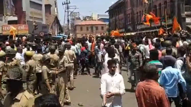 Kolhapur Violence: ಕೊಲ್ಹಾಪುರದಲ್ಲಿ ಹಿಂಸಾಚಾರ, 36 ಜನರ ಬಂಧನ, ಜೂ.19ರವರೆಗೆ ನಿಷೇಧಾಜ್ಞೆ ಮುಂದುವರಿಕೆ