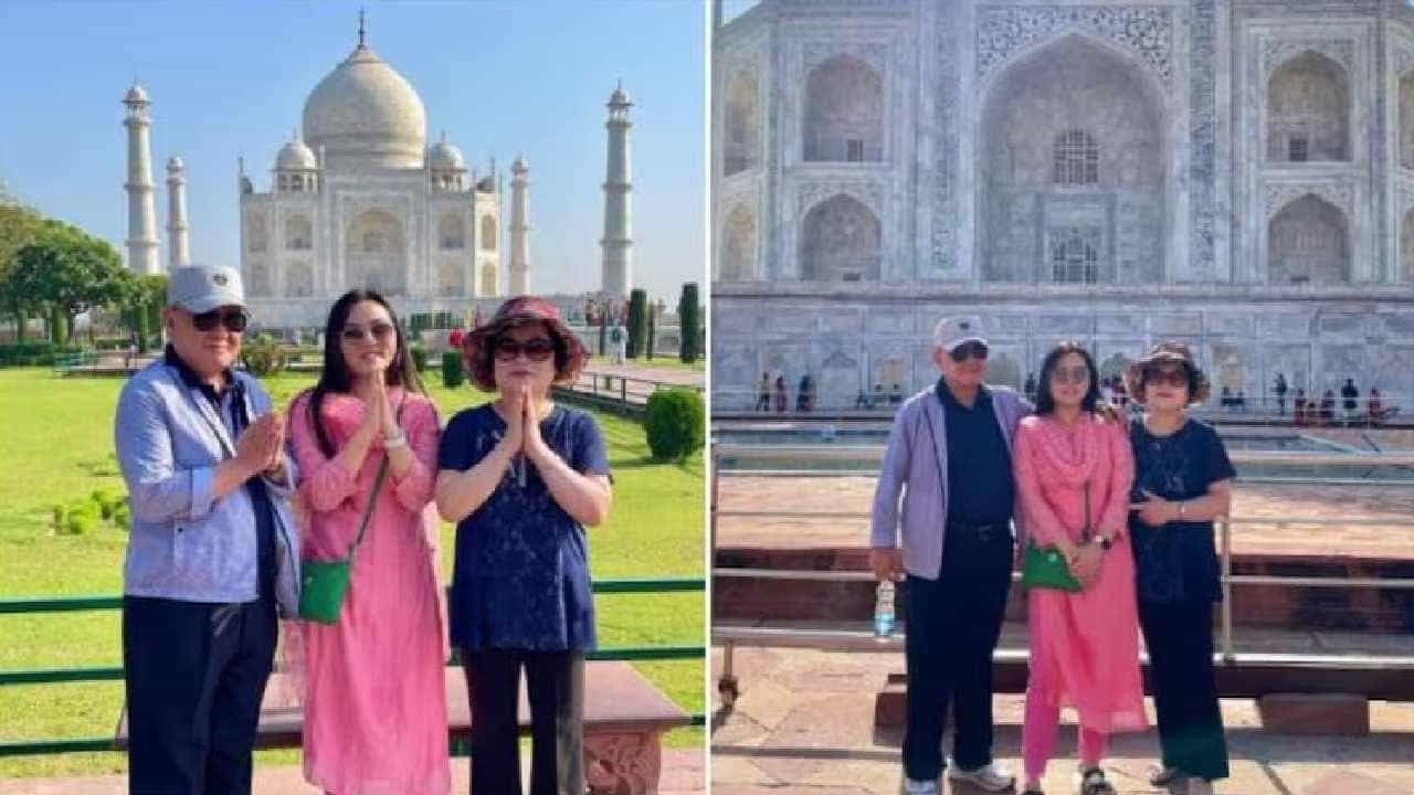 Indian Daughter Of Korean Parents: ಕೊರಿಯನ್ ಯುವತಿಯ ಭಾರತ ಪ್ರೇಮ: ತಾಜ್ಮಹಲ್ಗೆ ಭೇಟಿ ನೀಡಿ ಭಾರತೀಯಳು ಎಂದು ಖುಷಿಯಿಂದ ಹೇಳಿಕೊಂಡ ಯುವತಿ Indian Daughter Of Korean Parents: ಕೊರಿಯನ್ ಯುವತಿಯ ಭಾರತ ಪ್ರೇಮ: ತಾಜ್ಮಹಲ್ಗೆ ಭೇಟಿ ನೀಡಿ ಭಾರತೀಯಳು ಎಂದು ಖುಷಿಯಿಂದ ಹೇಳಿಕೊಂಡ ಯುವತಿ