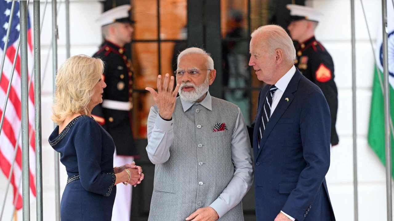 PM Modi In US: ಜೋ ಬೈಡನ್ ಅವರ 9 ವರ್ಷಗಳ ಆಸೆ ಇಂದು ಈಡೇರಿದೆ ಎಂದ ಪ್ರಧಾನಿ ಮೋದಿ PM Modi In US: ಜೋ ಬೈಡನ್ ಅವರ 9 ವರ್ಷಗಳ ಆಸೆ ಇಂದು ಈಡೇರಿದೆ ಎಂದ ಪ್ರಧಾನಿ ಮೋದಿ