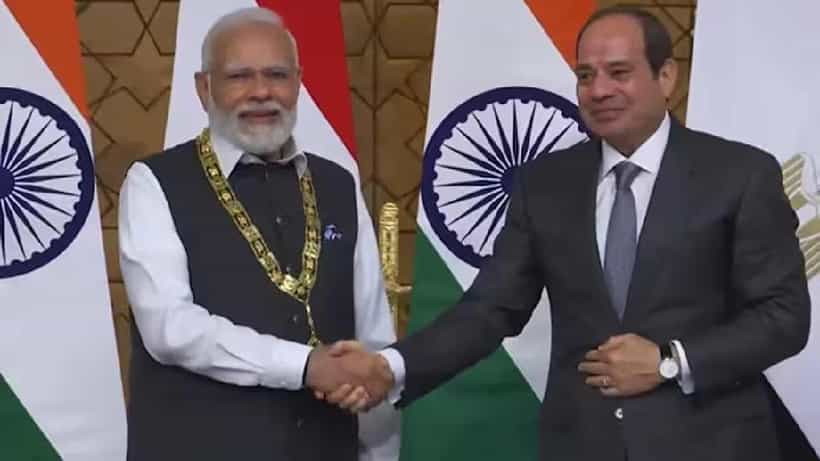 PM Modi Egypt Visit: ಪ್ರಧಾನಿ ಮೋದಿಗೆ ಈಜಿಪ್ಟ್ನಲ್ಲಿ ಆರ್ಡರ್ ಆಫ್ ದಿ ನೈಲ್ ಗೌರವ