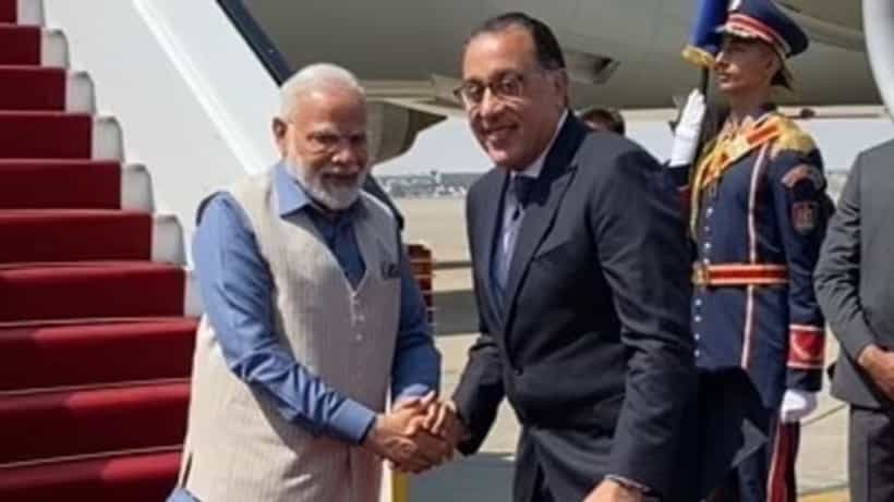 Modi Egypt Visit: ಈಜಿಪ್ಟ್ನ ಕೈರೋಗೆ ಬಂದಿಳಿದ ಪ್ರಧಾನಿ ಮೋದಿ, 2 ದಿನಗಳ ಪ್ರವಾಸದಲ್ಲಿ ಮಹತ್ವ ವಿಚಾರಗಳ ಕುರಿತು ಚರ್ಚೆ