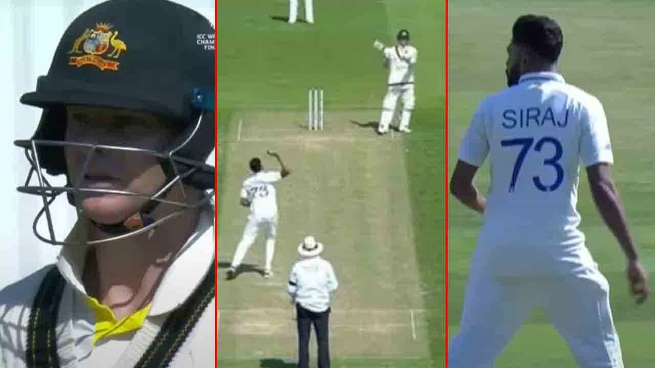 Mohammed Siraj: ಬಾಲ್ ಹಾಕಲು ಬಂದಾಗ ಕ್ರೀಸ್ ಬಿಟ್ಟು ನಿಂತ ಸ್ಮಿತ್: ಕೋಪದಲ್ಲಿ ಸಿರಾಜ್ ಏನು ಮಾಡಿದ್ರು ನೋಡಿ