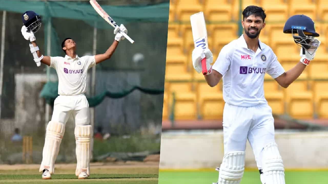India vs West Indies: ವೆಸ್ಟ್ ಇಂಡೀಸ್ ವಿರುದ್ಧದ ಟೆಸ್ಟ್ ಸರಣಿಗಾಗಿ ಟೀಮ್ ಇಂಡಿಯಾವನ್ನು ಆಯ್ಕೆ ಮಾಡಲಾಗಿದೆ. 16 ಸದಸ್ಯರ ಈ ಬಳಗದಲ್ಲಿ ಹೊಸಮುಖಗಳಾಗಿ ರುತುರಾಜ್ ಗಾಯಕ್ವಾಡ್ ಹಾಗೂ ಯಶಸ್ವಿ ಜೈಸ್ವಾಲ್ ಕಾಣಿಸಿಕೊಂಡಿದ್ದಾರೆ.