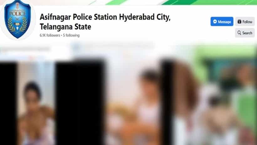 ಸೈಬರಾಬಾದ್ನಲ್ಲಿ ಹ್ಯಾಕರ್ಗಳ ಹುಚ್ಚುತನ: ಪೊಲೀಸ್ ಠಾಣೆಯ ಫೇಸ್ಬುಕ್ ಪೇಜ್ ನಲ್ಲಿ ಅಶ್ಲೀಲ ವಿಡಿಯೋಗಳು ತುಂಬಿತುಳುಕುತ್ತಿವೆ!