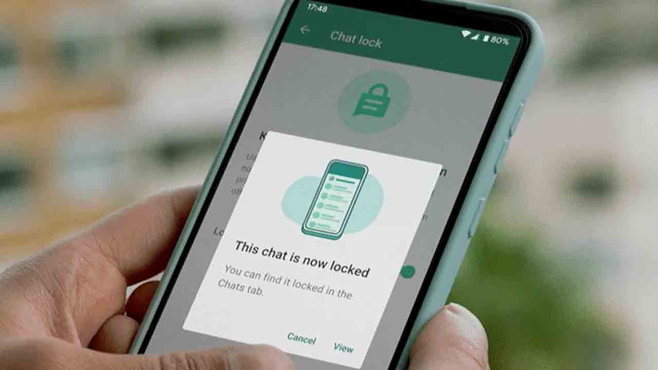WhatsApp Chat Lock: ನಿಮ್ಮ ವಾಟ್ಸ್ಆ್ಯಪ್ ಚಾಟ್ ಅನ್ನು ಬೇರೆಯವರು ನೋಡದಂತೆ ಲಾಕ್ ಮಾಡಬಹುದು: ಹೇಗೆ ಗೊತ್ತೇ? WhatsApp Chat Lock: ನಿಮ್ಮ ವಾಟ್ಸ್ಆ್ಯಪ್ ಚಾಟ್ ಅನ್ನು ಬೇರೆಯವರು ನೋಡದಂತೆ ಲಾಕ್ ಮಾಡಬಹುದು: ಹೇಗೆ ಗೊತ್ತೇ?