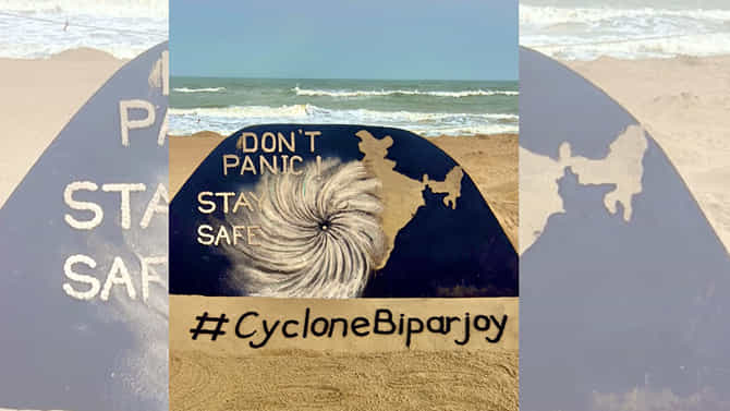 Cyclone Biparjoy: ಗುಜರಾತ್ ಕರಾವಳಿಗೆ ಅಪ್ಪಳಿಸಿದ ಬಿಪೋರ್​​ಜಾಯ್ ಚಂಡಮಾರುತ; ಜೋರು ಗಾಳಿ ಮಳೆ, ಅಬ್ಬರಿಸಿದ ಕಡಲು