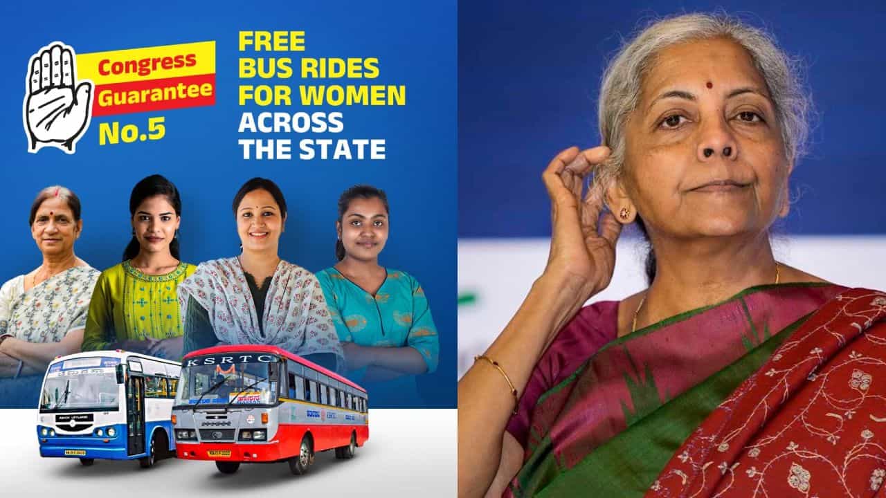 Shakti Scheme: 'ಶಕ್ತಿ' ಯೋಜನೆ ಉದ್ಘಾಟನೆಗೆ ನಿರ್ಮಲಾ ಸೀತಾರಾಮನ್ಗೆ ಆಹ್ವಾನ, ಮಧ್ಯಾಹ್ನ 1 ಗಂಟೆ ನಂತರ ಮಹಿಳೆಯರಿಗೆ ಫ್ರೀ ಬಸ್ Shakti Scheme: 'ಶಕ್ತಿ' ಯೋಜನೆ ಉದ್ಘಾಟನೆಗೆ ನಿರ್ಮಲಾ ಸೀತಾರಾಮನ್ಗೆ ಆಹ್ವಾನ, ಮಧ್ಯಾಹ್ನ 1 ಗಂಟೆ ನಂತರ ಮಹಿಳೆಯರಿಗೆ ಫ್ರೀ ಬಸ್