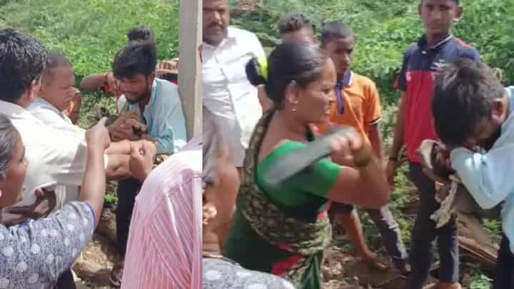 Gadag News: ಯುವತಿ ಜೊತೆ ಅಸಭ್ಯ ವರ್ತನೆ, ಯುವಕನನ್ನ ಕಂಬಕ್ಕೆ ಕಟ್ಟಿ ಹಾಕಿ ಸಾರ್ವಜನಿಕರಿಂದ ಚಪ್ಪಲಿ ಏಟು Gadag News: ಯುವತಿ ಜೊತೆ ಅಸಭ್ಯ ವರ್ತನೆ, ಯುವಕನನ್ನ ಕಂಬಕ್ಕೆ ಕಟ್ಟಿ ಹಾಕಿ ಸಾರ್ವಜನಿಕರಿಂದ ಚಪ್ಪಲಿ ಏಟು