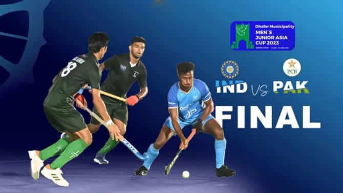 Junior Asia Cup Hockey 2023: ಪಾಕ್ ಮುಂದೆ ಭಾರತವೇ ಬಲಿಷ್ಠ; ಇಂದು ಬದ್ಧವೈರಿಗಳ ನಡುವೆ ಫೈನಲ್ ಕಾಳಗ!