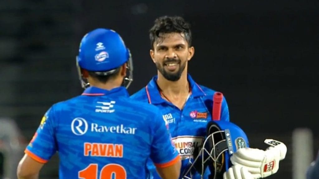 MPL 2023 puneri bappa won by 7 wickets against Chhatrapati Sambhaji Kings