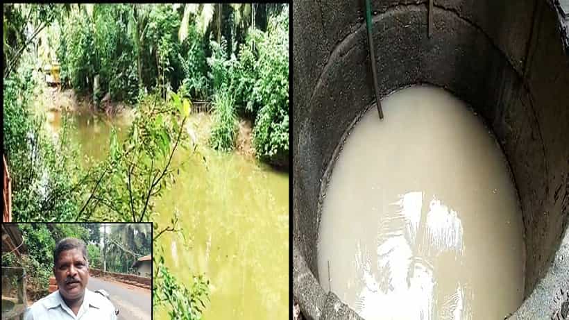 ಉತ್ತರ ಕನ್ನಡ: ನೀರಾವರಿ ಇಲಾಖೆ ಅಧಿಕಾರಿಗಳ ಎಡವಟ್ಟಿನಿಂದ ನೂರಾರು ಎಕರೆ ಕೃಷಿ ಜಮೀನಿಗೆ ನುಗ್ಗಿದ ಉಪ್ಪು ನೀರು