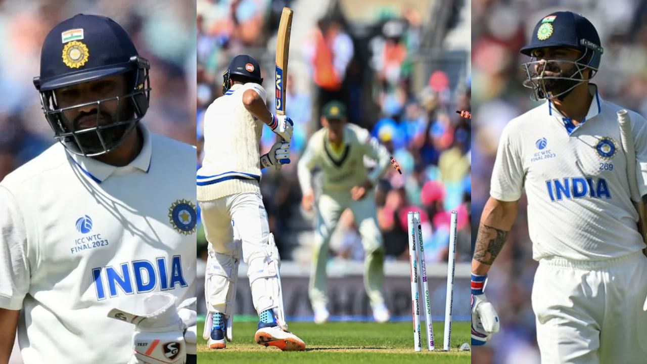 WTC Final 2023: 71/4..! ಆಸೀಸ್ ಬೌಲಿಂಗ್ ದಾಳಿಗೆ ಪತರುಗುಟ್ಟಿದ ವಿಶ್ವ ಕ್ರಿಕೆಟ್​ನ ಸೂಪರ್ ಸ್ಟಾರ್ಸ್..!​