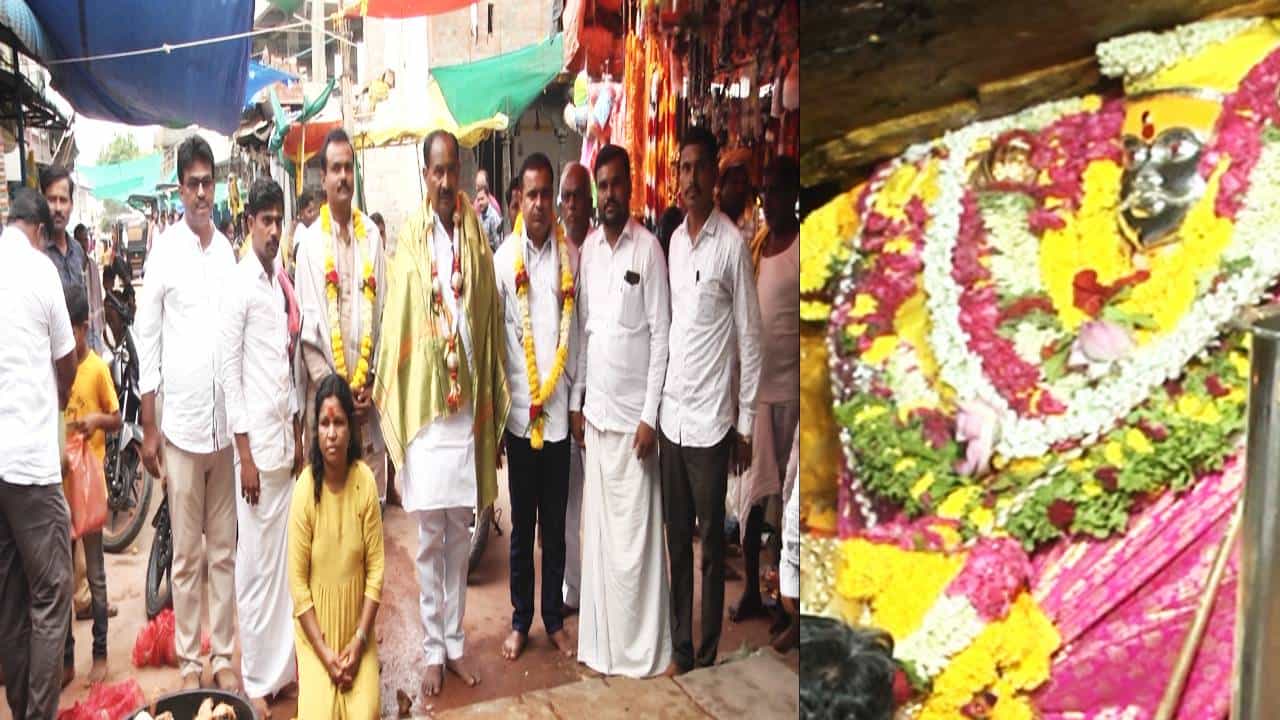 ತಮ್ಮ ಶಾಸಕನ ಗೆಲುವಿಗಾಗಿ ಹರಕೆ: ಮಂಡಿಯಿಂದಲೇ 250 ಮೆಟ್ಟಿಲು ಹತ್ತಿ ಮೈಲಾರಲಿಂಗನಿಗೆ ಹರಕೆ ತೀರಿಸಿದ ಮಹಿಳೆ ತಮ್ಮ ಶಾಸಕನ ಗೆಲುವಿಗಾಗಿ ಹರಕೆ: ಮಂಡಿಯಿಂದಲೇ 250 ಮೆಟ್ಟಿಲು ಹತ್ತಿ ಮೈಲಾರಲಿಂಗನಿಗೆ ಹರಕೆ ತೀರಿಸಿದ ಮಹಿಳೆ