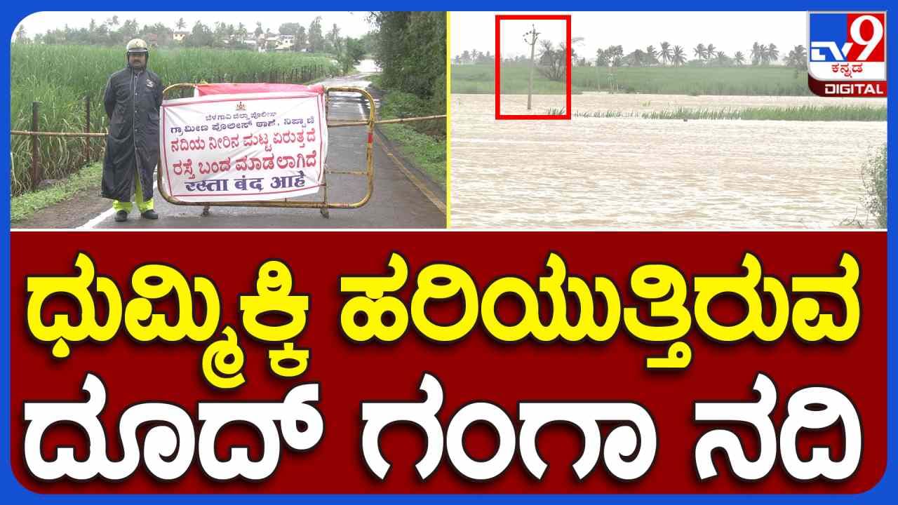 ಮೈದುಂಬಿ ಹರಿಯುತ್ತಿವೆ ಬೆಳಗಾವಿ ಜಿಲ್ಲೆಯ ಸಪ್ತ ನದಿಗಳು: 16 ಸೇತುವೆಗಳು ಜಲಾವೃತ, ಸ್ಥಳಕ್ಕೆ ಎಸ್​ಪಿ ಭೇಟಿ