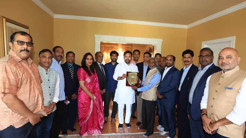 ಕೇಂದ್ರ ಸಚಿವ ಕಿಶನ್ ರೆಡ್ಡಿಗೆ ಪ್ರತಿಷ್ಠಿತ ಗ್ಲೋಬಲ್ ಇನ್ಕ್ರೆಡಿಬಲ್ ಇಂಕ್ ಲೀಡರ್ಶಿಪ್ ಪ್ರಶಸ್ತಿ ಪ್ರದಾನ