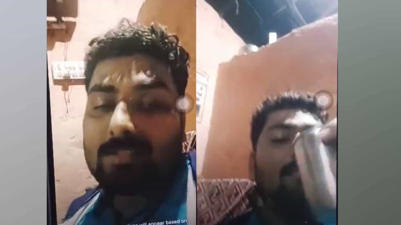 Belagavi News: ಫೇಸ್ಬುಕ್ ಲೈವ್ನಲ್ಲಿ ವಿಷ ಸೇವಿಸಿ ಆತ್ಮಹತ್ಯೆಗೆ ಯತ್ನಿಸಿದ ಹೊರಗುತ್ತಿಗೆ ನೌಕರ Belagavi News: ಫೇಸ್ಬುಕ್ ಲೈವ್ನಲ್ಲಿ ವಿಷ ಸೇವಿಸಿ ಆತ್ಮಹತ್ಯೆಗೆ ಯತ್ನಿಸಿದ ಹೊರಗುತ್ತಿಗೆ ನೌಕರ