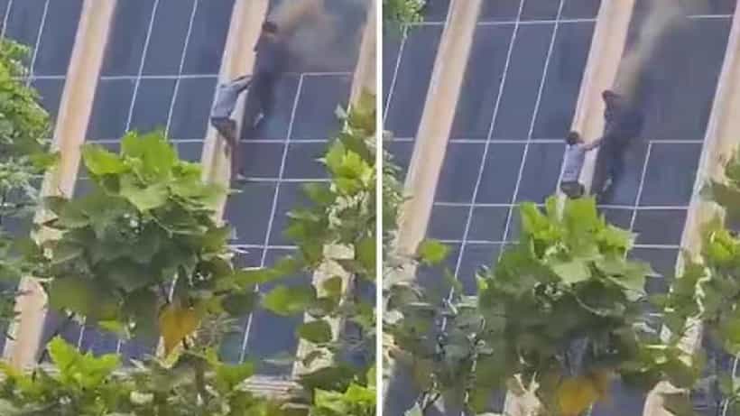 Watch Video: ನೋಯ್ಡಾದ ಶಾಪಿಂಗ್ ಕಾಂಪ್ಲೆಕ್ಸ್ನ ಮೂರನೇ ಮಹಡಿಯಿಂದ ಹಾರಿದ ವ್ಯಕ್ತಿ