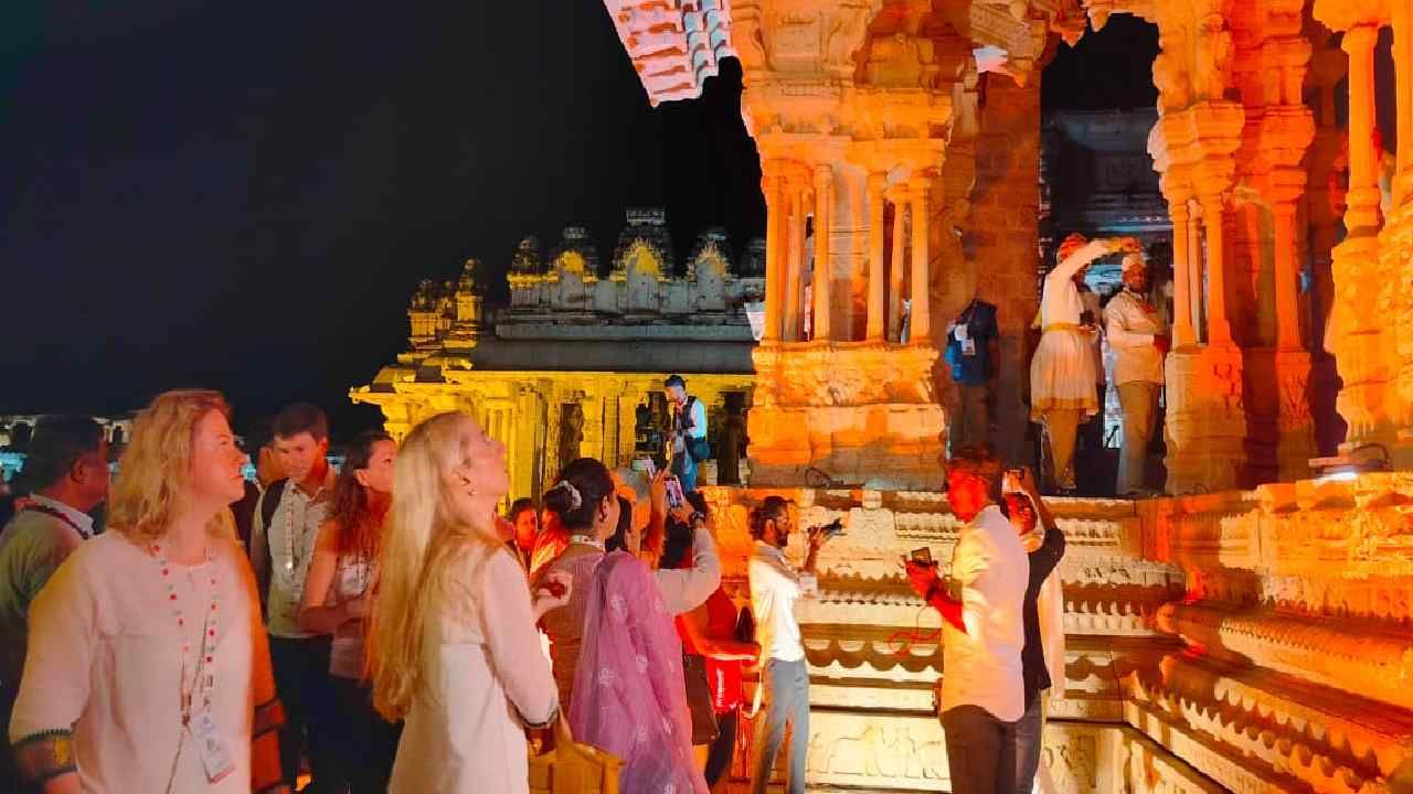 G-20 delegates visit world famous Hampi See in photos