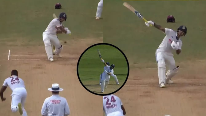 IND vs WI: ಒಂದೇ ಕೈಯಲ್ಲಿ ಸಿಕ್ಸರ್! ಅರ್ಧಶತಕದ ಇನ್ನಿಂಗ್ಸ್ನಲ್ಲಿ ಪಂತ್ರನ್ನು ನೆನಪಿಸಿದ ಕಿಶನ್; ವಿಡಿಯೋ ನೋಡಿ IND vs WI: ಒಂದೇ ಕೈಯಲ್ಲಿ ಸಿಕ್ಸರ್! ಅರ್ಧಶತಕದ ಇನ್ನಿಂಗ್ಸ್ನಲ್ಲಿ ಪಂತ್ರನ್ನು ನೆನಪಿಸಿದ ಕಿಶನ್; ವಿಡಿಯೋ ನೋಡಿ