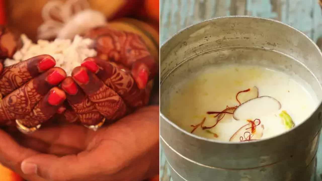 ಮೊದಲ ರಾತ್ರಿಯಲ್ಲಿ ಒಂದು ಲೋಟ ಹಾಲು ಏಕೆ ನೀಡುತ್ತಾರೆ? ಈ ಪದ್ಧತಿಯ ಹಿಂದಿರುವ ಆರೋಗ್ಯ ಕಾರಣ ಏನು? ಮೊದಲ ರಾತ್ರಿಯಲ್ಲಿ ಒಂದು ಲೋಟ ಹಾಲು ಏಕೆ ನೀಡುತ್ತಾರೆ? ಈ ಪದ್ಧತಿಯ ಹಿಂದಿರುವ ಆರೋಗ್ಯ ಕಾರಣ ಏನು?