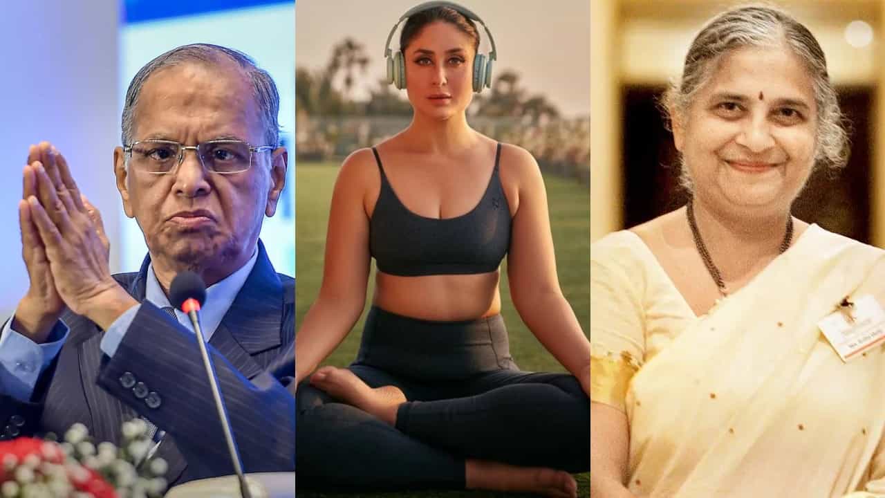 ಕರೀನಾ ಕಪೂರ್ ನಡೆದುಕೊಂಡ ರೀತಿಗೆ ನಾರಾಯಣಮೂರ್ತಿ ಬೇಸರ; ಸುಧಾಮೂರ್ತಿ ಉತ್ತರ ಏನು? ಕರೀನಾ ಕಪೂರ್ ನಡೆದುಕೊಂಡ ರೀತಿಗೆ ನಾರಾಯಣಮೂರ್ತಿ ಬೇಸರ; ಸುಧಾಮೂರ್ತಿ ಉತ್ತರ ಏನು?