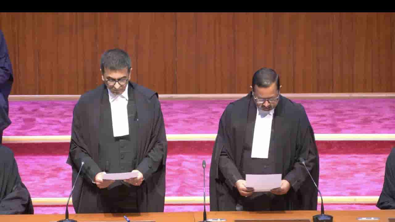 Supreme Court: ಸುಪ್ರೀಂ ನ್ಯಾಯಮೂರ್ತಿಗಳಾಗಿ ಪ್ರಮಾಣ ವಚನ ಸ್ವೀಕರಿಸಿದ ಇಬ್ಬರು ಹೈಕೋರ್ಟ್ ನ್ಯಾಯಮೂರ್ತಿಗಳು