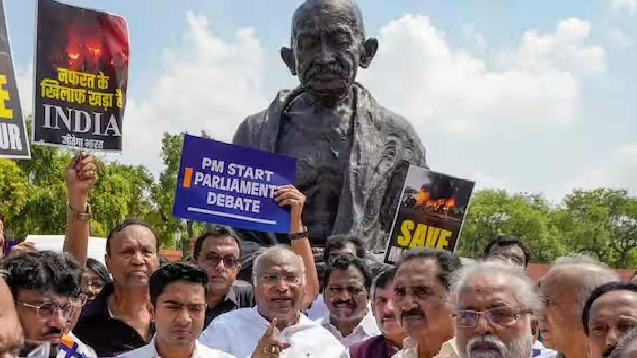 Parliament Monsoon Session: ಲೋಕಸಭಾ ಅಧಿವೇಶನವನ್ನು ಆಪೋಶನ ತೆಗೆದುಕೊಳ್ಳುತ್ತಿರುವ ಮಣಿಪುರ ಹಿಂಸಾಚಾರ