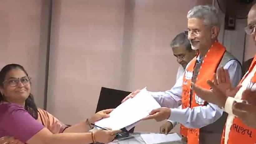 Rajya Sabha Elections: ಗುಜರಾತ್ನ ಗಾಂಧಿನಗರದಿಂದ ರಾಜ್ಯಸಭಾ ಸ್ಥಾನಕ್ಕೆ ನಾಮಪತ್ರ ಸಲ್ಲಿಸಿದ ವಿದೇಶಾಂಗ ಸಚಿವ ಎಸ್ ಜೈಶಂಕರ್