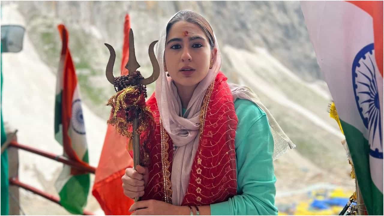 Sara Ali Khan: ಅಮರನಾಥ ಯಾತ್ರೆ ಮಾಡಿ ‘ಹರ ಹರ ಮಹದೇವ​’ ಎಂದ ಸಾರಾ ಅಲಿ ಖಾನ್​; ಧರ್ಮದ ವಿಚಾರ ಎಳೆದು ತಂದ ನೆಟ್ಟಿಗರು