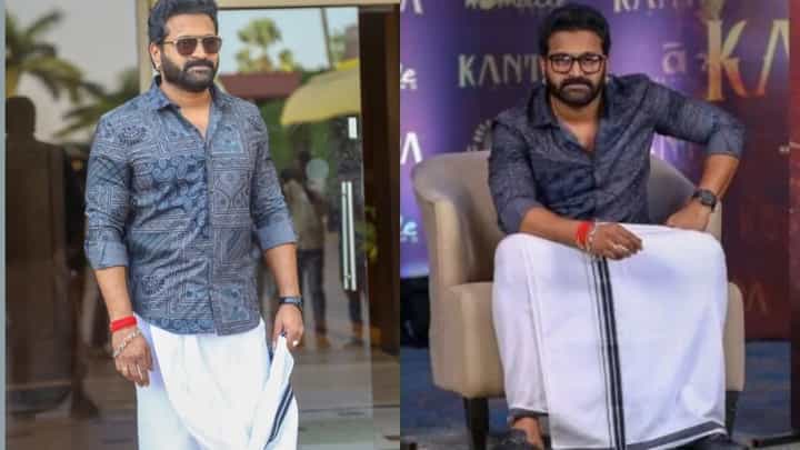 ಸದಾ ಪಂಚೆ ಉಟ್ಟುಕೊಳ್ಳುವ ರಿಷಬ್ ಶೆಟ್ಟಿ ಬಳಿ ಎಷ್ಟು ಪಂಚೆಗಳಿವೆ? ಸದಾ ಪಂಚೆ ಉಟ್ಟುಕೊಳ್ಳುವ ರಿಷಬ್ ಶೆಟ್ಟಿ ಬಳಿ ಎಷ್ಟು ಪಂಚೆಗಳಿವೆ?