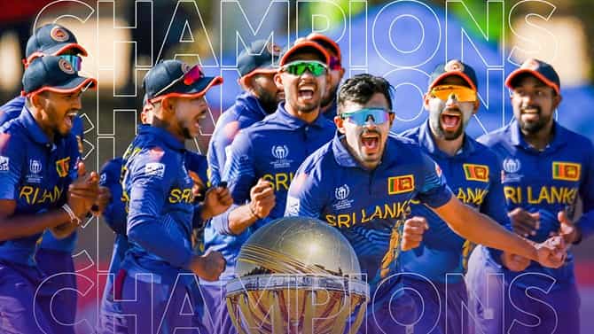 ICC World Cup 2023: ನೆದರ್​ಲ್ಯಾಂಡ್ಸ್​​ಗೆ ಸೋಲುಣಿಸಿ ಟ್ರೋಫಿ ಎತ್ತಿ ಹಿಡಿದ ಶ್ರೀಲಂಕಾ