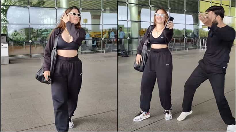 Tamanna Bhatia: ಎಲ್ಲೆಲ್ಲೂ ‘ಕಾವಾಲಾ’ ಹಾಡಿನ ಗುಂಗು; ಏರ್ಪೋರ್ಟ್ನಲ್ಲೂ ಡ್ಯಾನ್ಸ್ ಮಾಡಿದ ತಮನ್ನಾ