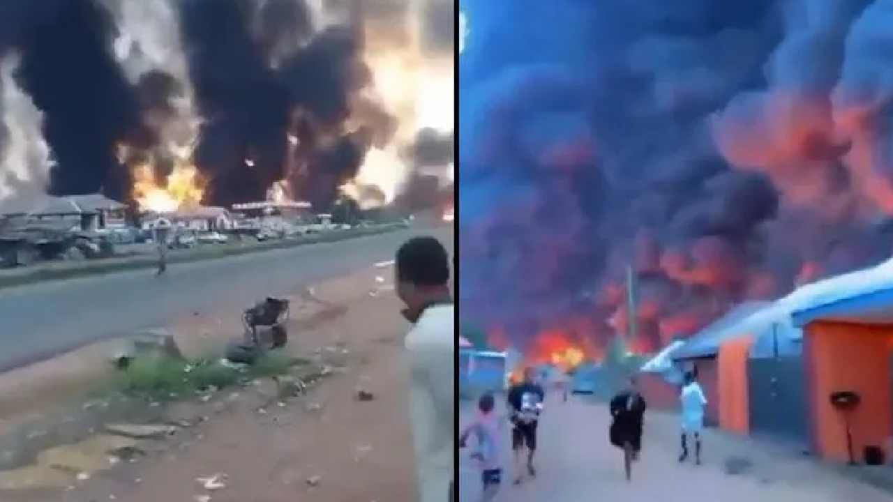 Nigeria Tanker Explosion: ನೈಜೀರಿಯಾದಲ್ಲಿ ತೈಲ ಟ್ಯಾಂಕರ್​ ಸ್ಫೋಟ: 3 ಮಕ್ಕಳು ಸೇರಿ 20 ಮಂದಿ ಸಾವು