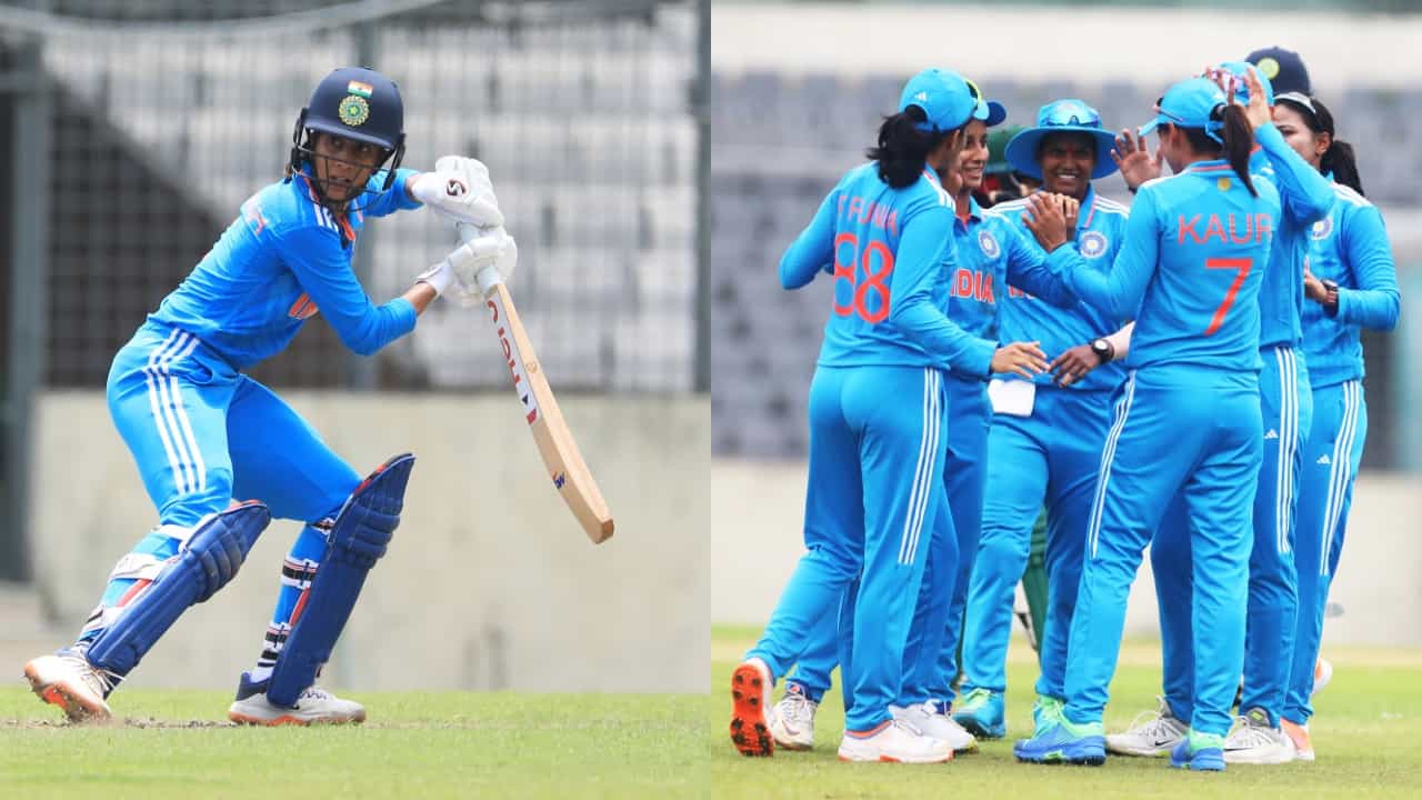 IND vs BAN: ಜೆಮಿಮಾ ಮಿಂಚಿಂಗ್: ಟೀಮ್ ಇಂಡಿಯಾಗೆ ಅಮೋಘ ಗೆಲುವು IND vs BAN: ಜೆಮಿಮಾ ಮಿಂಚಿಂಗ್: ಟೀಮ್ ಇಂಡಿಯಾಗೆ ಅಮೋಘ ಗೆಲುವು