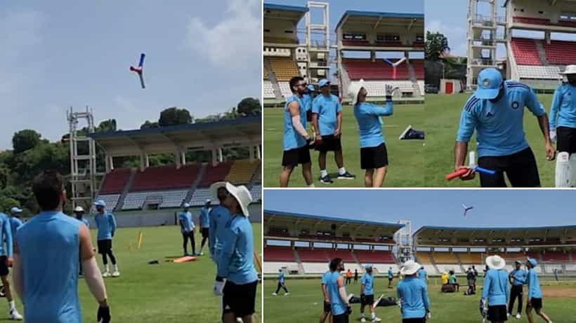 IND vs WI 1st Test: ಮೊದಲ ಟೆಸ್ಟ್ಗೂ ಮುನ್ನ ಟೀಮ್ ಇಂಡಿಯಾದಿಂದ ವಿಶಿಷ್ಟ ರೀತಿಯ ಅಭ್ಯಾಸ: ಏನೆಂದು ನೋಡಿ