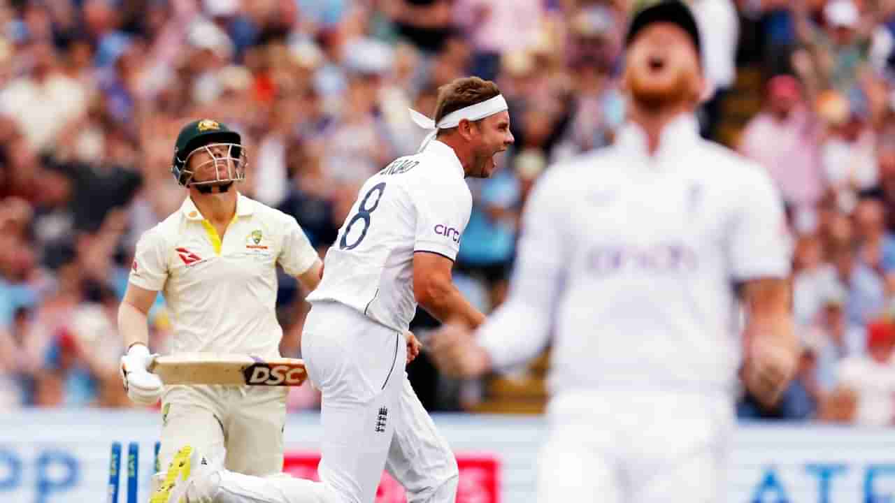 Stuart Broad: ಮತ್ತೊಮ್ಮೆ ಬ್ರಾಡ್ ಬಲೆಗೆ ಬಿದ್ದ ವಾರ್ನರ್...ಹೊಸ ದಾಖಲೆ