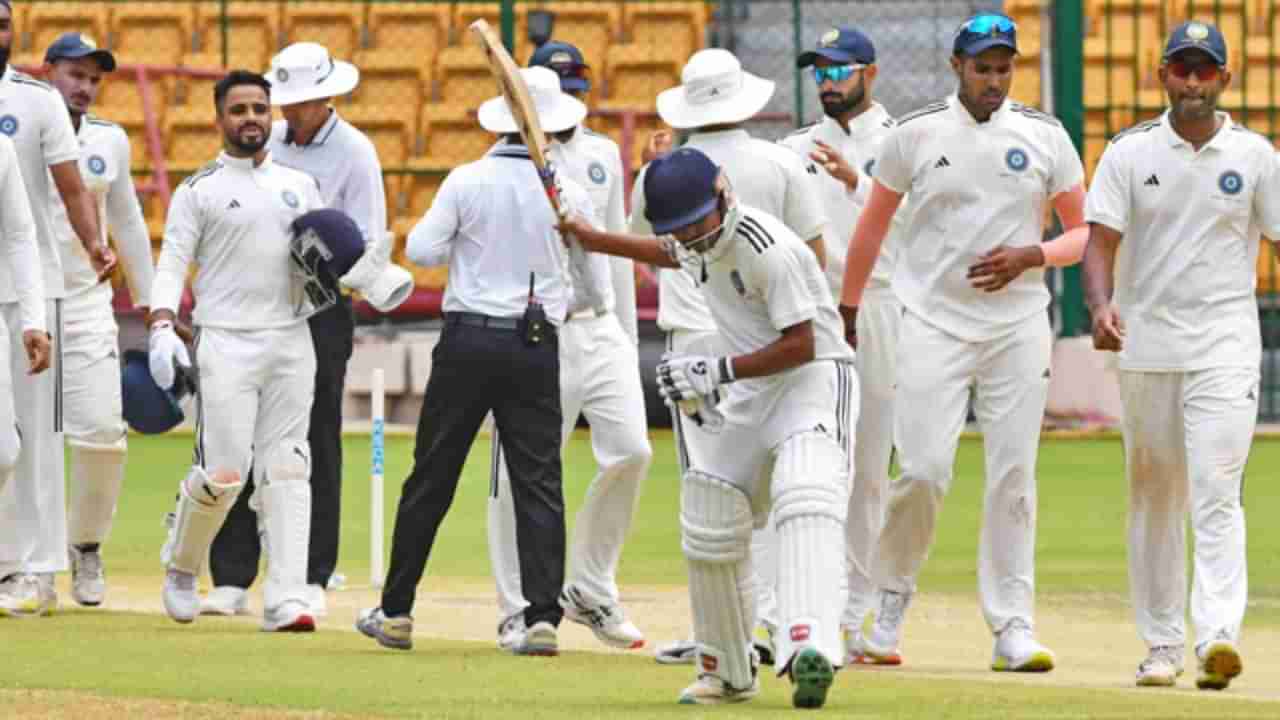 Duleep Trophy 2023: ಸೆಮಿಫೈನಲ್ ಪಂದ್ಯ ಡ್ರಾ: ಫೈನಲ್​ಗೆ​ ಪ್ರವೇಶಿಸಿದ ಪಶ್ಚಿಮ ವಲಯ