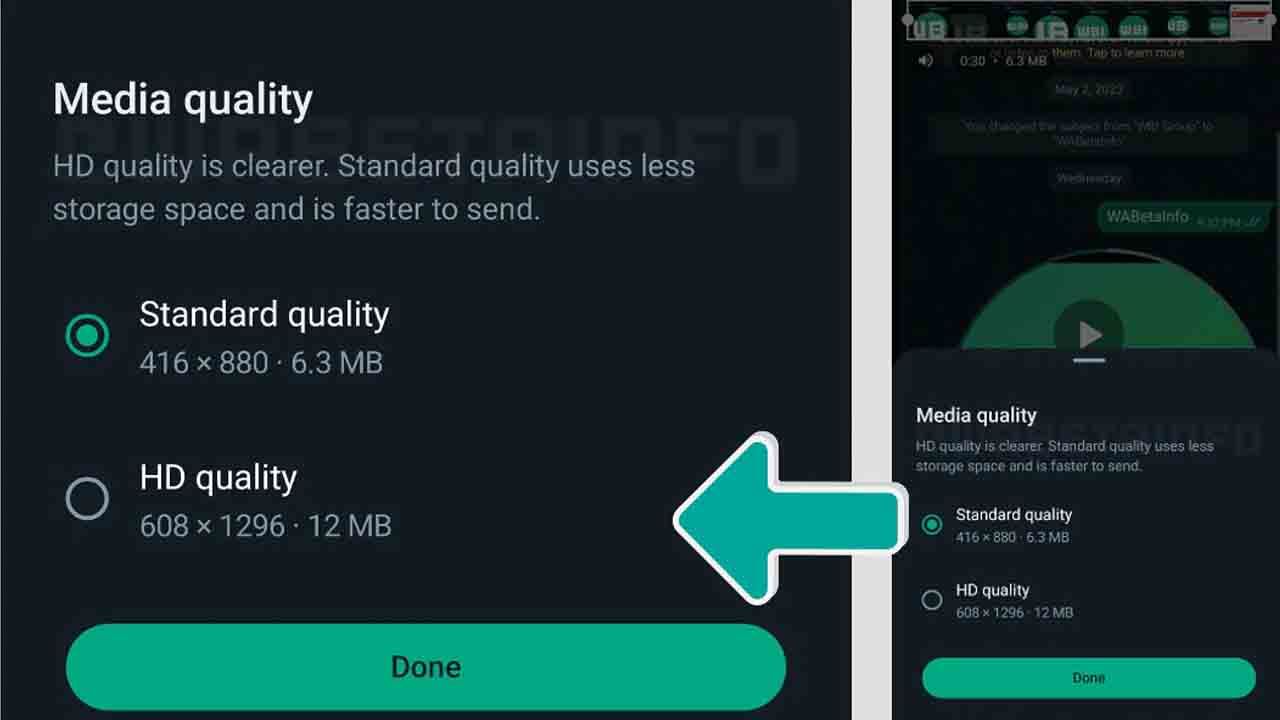 WhatsApp New Feature: ವಾಟ್ಸ್​ಆ್ಯಪ್​ನಲ್ಲಿ ಹೊಸ ಫೀಚರ್: ವಿಡಿಯೋವನ್ನು ಹೆಚ್​ಡಿ ಕ್ವಾಲಿಟಿಯಲ್ಲಿ ಕಳುಹಿಸುವುದು ಹೇಗೆ?