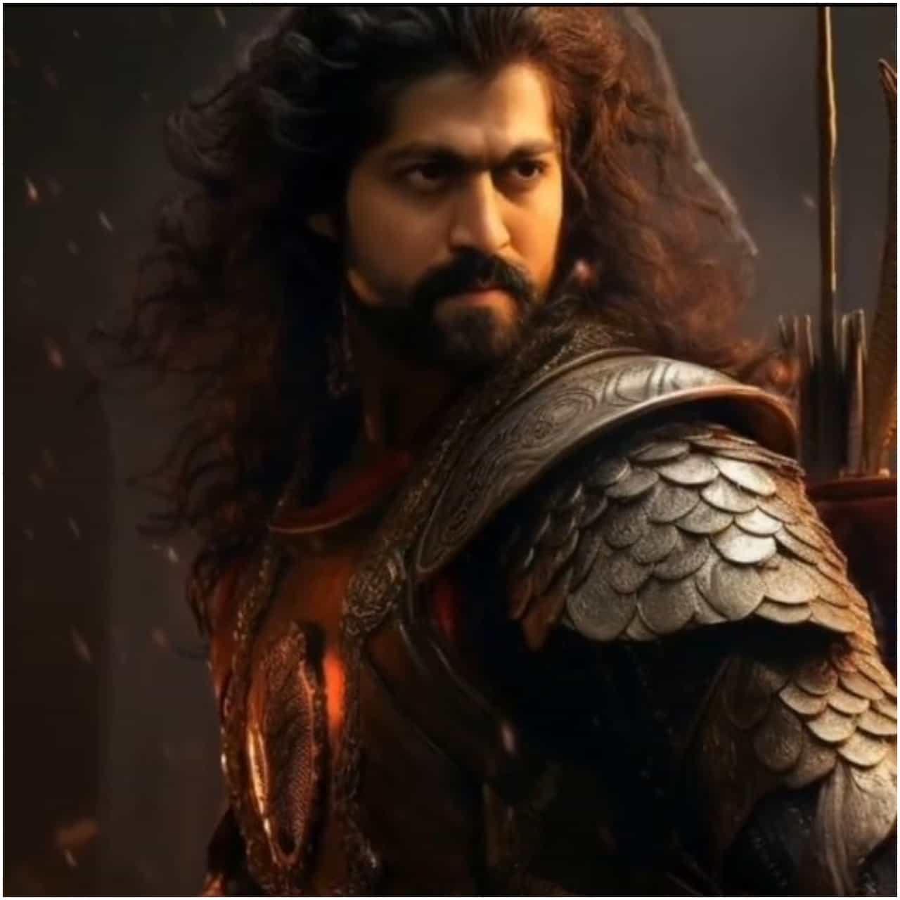 ಕರ್ಣನ ಪಾತ್ರಕ್ಕೆ ಯಶ್ ಸೂಕ್ತವಾಗುತ್ತಾರೆ. ಅವರು ಈ ಗೆಟಪ್ನಲ್ಲಿ ಇರುವ ಫೋಟೋ ನೋಡಿ ಅಭಿಮಾನಿಗಳು ಖುಷಿಪಟ್ಟಿದ್ದಾರೆ.