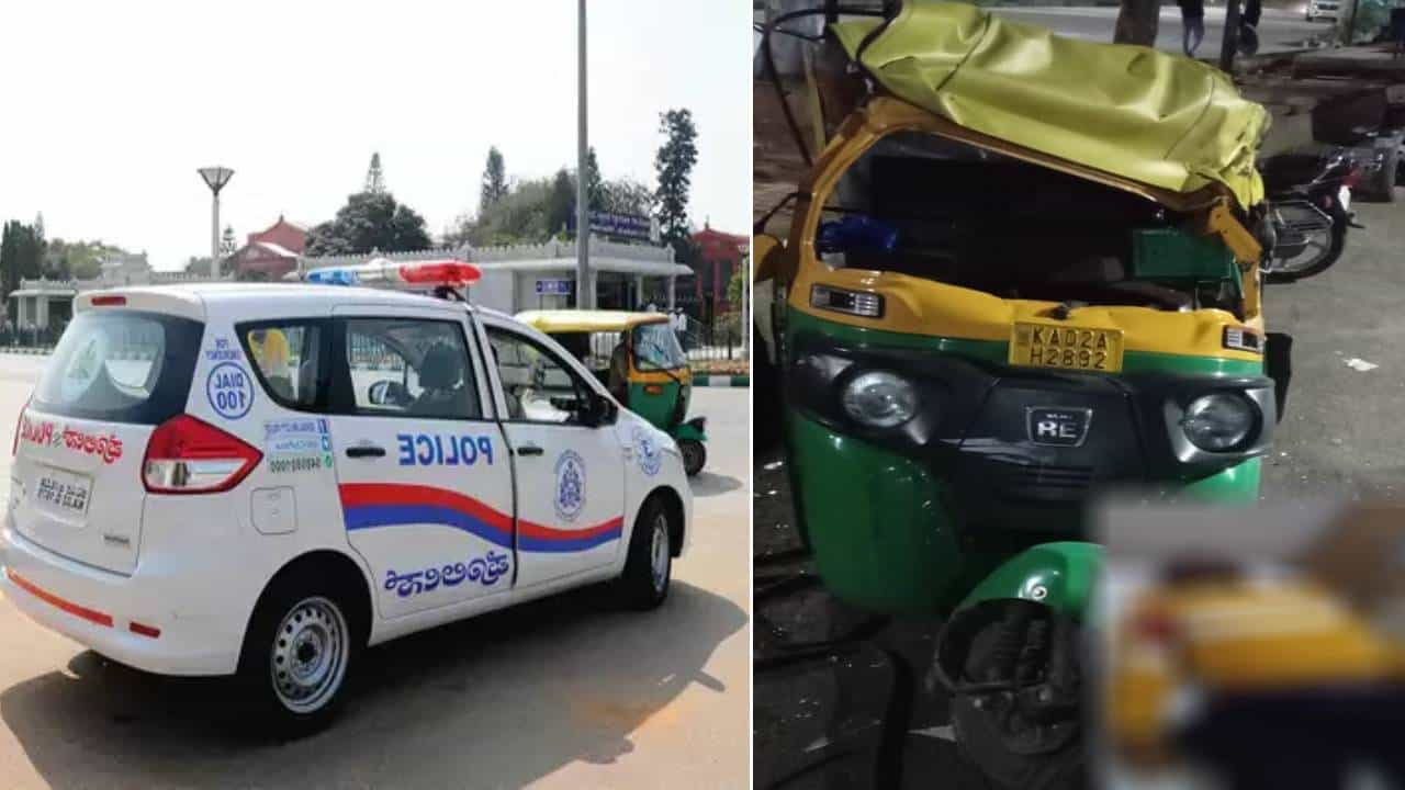 ಕಣ್ಣೆದುರೇ ಅಪಘಾತವಾದರೂ ಹೊಯ್ಸಳ ನಿಲ್ಲಿಸಿದೆ ಹೋದ ಪೊಲೀಸ್ರು, ಒದ್ದಾಡಿ ಪ್ರಾಣ ಬಿಟ್ಟ ಆಟೋ ಚಾಲಕ ಕಣ್ಣೆದುರೇ ಅಪಘಾತವಾದರೂ ಹೊಯ್ಸಳ ನಿಲ್ಲಿಸಿದೆ ಹೋದ ಪೊಲೀಸ್ರು, ಒದ್ದಾಡಿ ಪ್ರಾಣ ಬಿಟ್ಟ ಆಟೋ ಚಾಲಕ