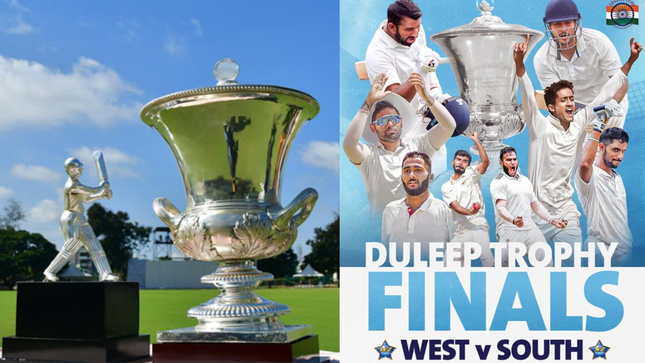 Duleep Trophy 2023 Final: ಚಾಂಪಿಯನ್ ಪಟ್ಟಕ್ಕಾಗಿ ಪಶ್ಚಿಮ- ದಕ್ಷಿಣ ವಲಯ ತಂಡಗಳ ...