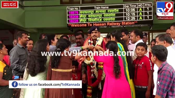 Hassan News: ಯುದ್ಧಭೂಮಿಯಿಂದ ತವರಿಗೆ ಮರಳಿದ ವೀರ ಯೋಧನಿಗೆ ಅದ್ಧೂರಿ ಸ್ವಾಗತ