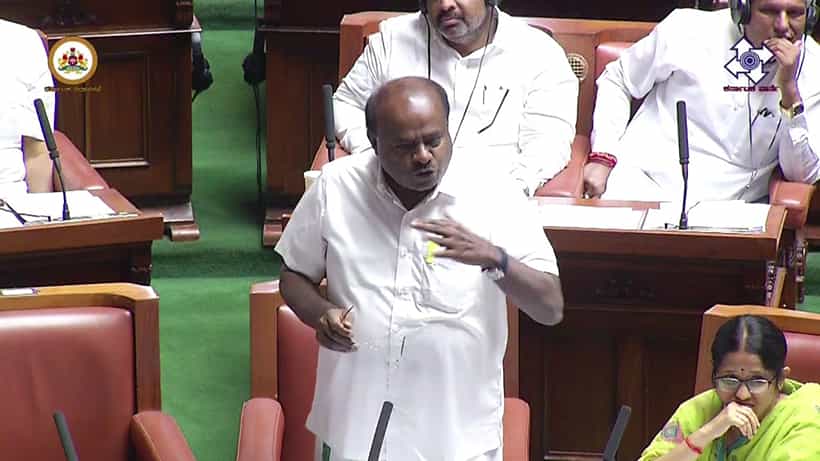 ಸದನದಲ್ಲಿ ಪೆನ್ ಡ್ರೈವ್ ಸದ್ದು: ಸ್ಪೀಕರ್ ಒಪ್ಪಿದರೆ ಇಲ್ಲೇ ಆಡಿಯೋ ಹಾಕಿಸುತ್ತೇನೆ ಎಂದ ಕುಮಾರಸ್ವಾಮಿ