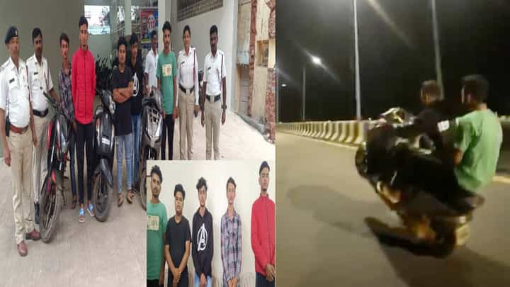ಹುಬ್ಬಳ್ಳಿಯಲ್ಲಿ ವೀಲಿಂಗ್ ಮಾಡುತ್ತಿದ್ದ ಪುಂಡರಿಗೆ ಬಿಸಿ ಮುಟ್ಟಿಸಿದ ಟ್ರಾಫಿಕ್ ಪೊಲೀಸ್; ಐವರು ಯುವಕರು ಅರೆಸ್ಟ್ ಹುಬ್ಬಳ್ಳಿಯಲ್ಲಿ ವೀಲಿಂಗ್ ಮಾಡುತ್ತಿದ್ದ ಪುಂಡರಿಗೆ ಬಿಸಿ ಮುಟ್ಟಿಸಿದ ಟ್ರಾಫಿಕ್ ಪೊಲೀಸ್; ಐವರು ಯುವಕರು ಅರೆಸ್ಟ್